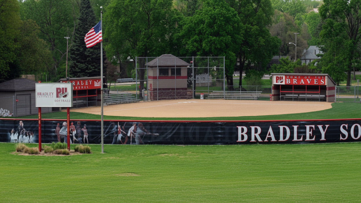 Premium Softball Windscreen for Schools, Ballparks & Athletic Facilities
