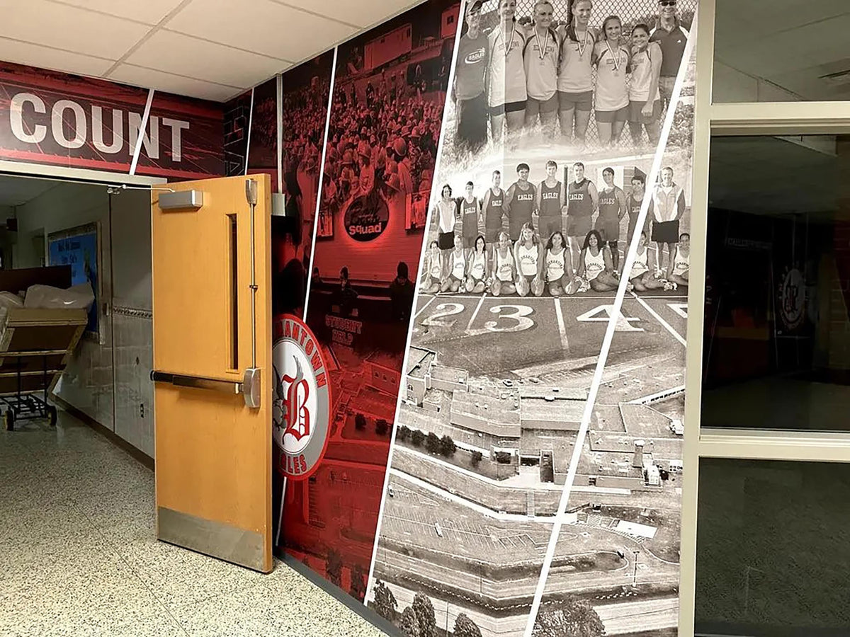 WallSkinPSV™ Athletic Facility Vinyl Wall Graphics