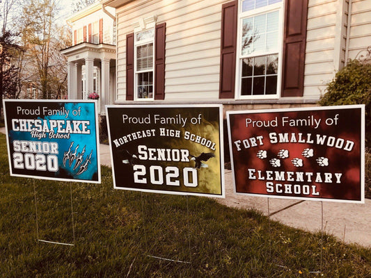 Yard Signs - Athletic